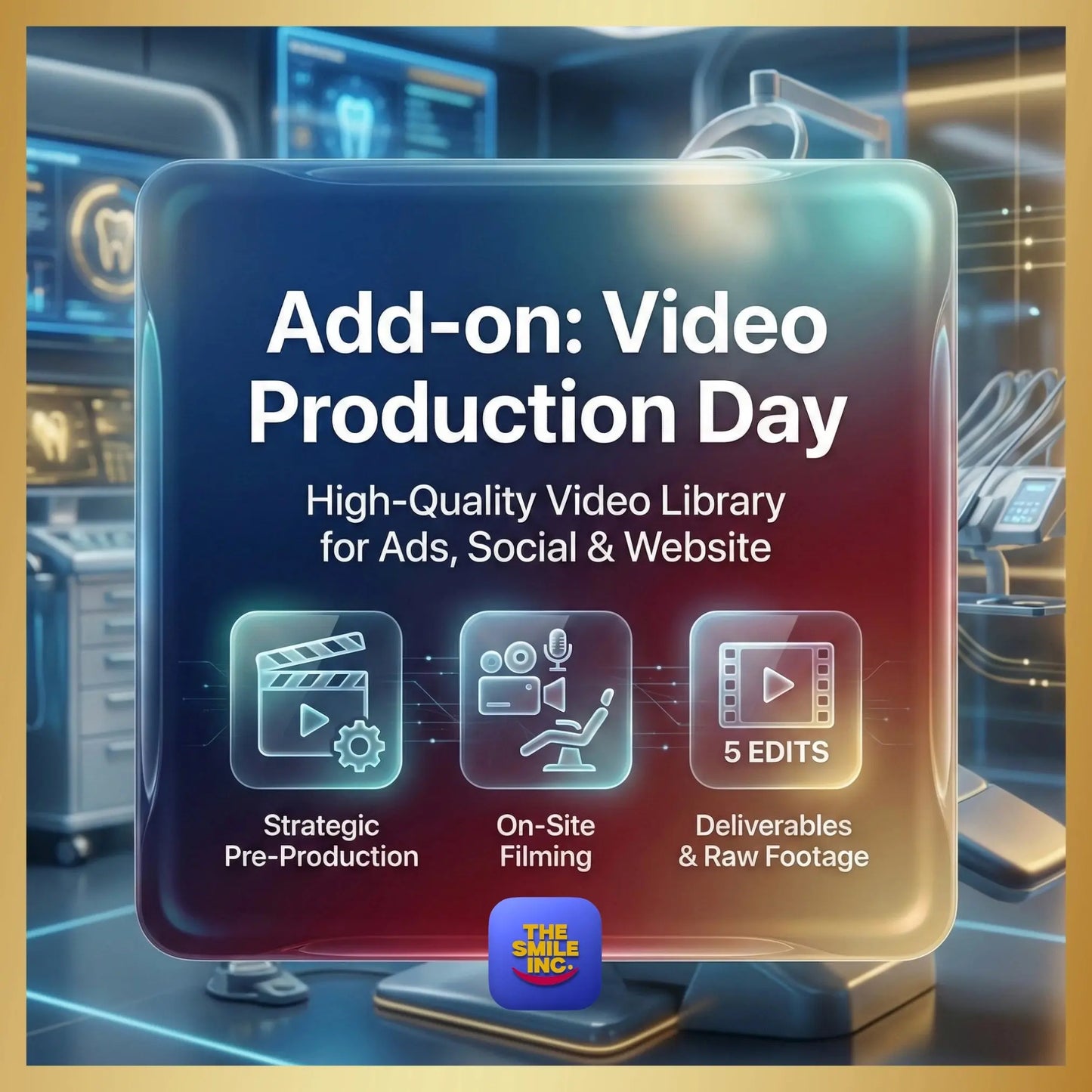 Add‑on — Video Production Day - The Smile Inc.