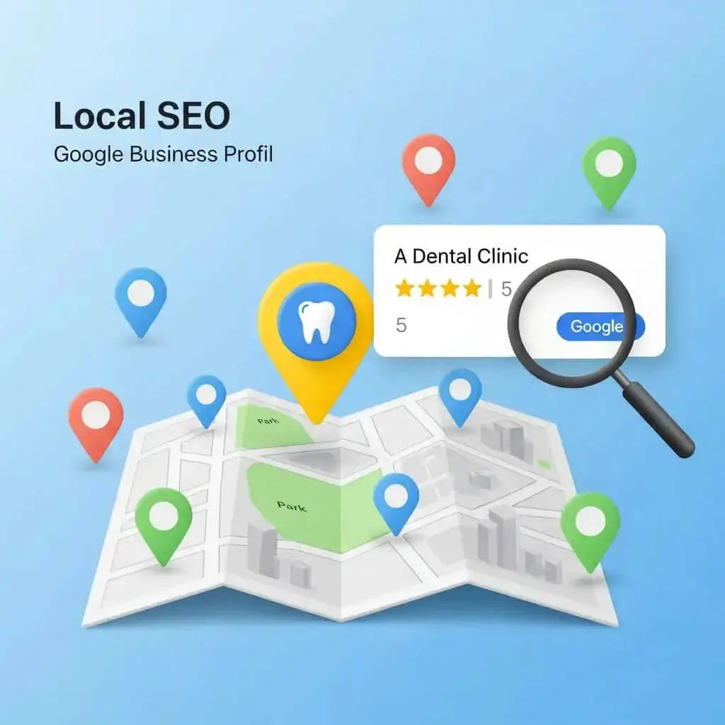 📍 Local SEO & Google My Business for Dental Clinics - The Smile Inc.