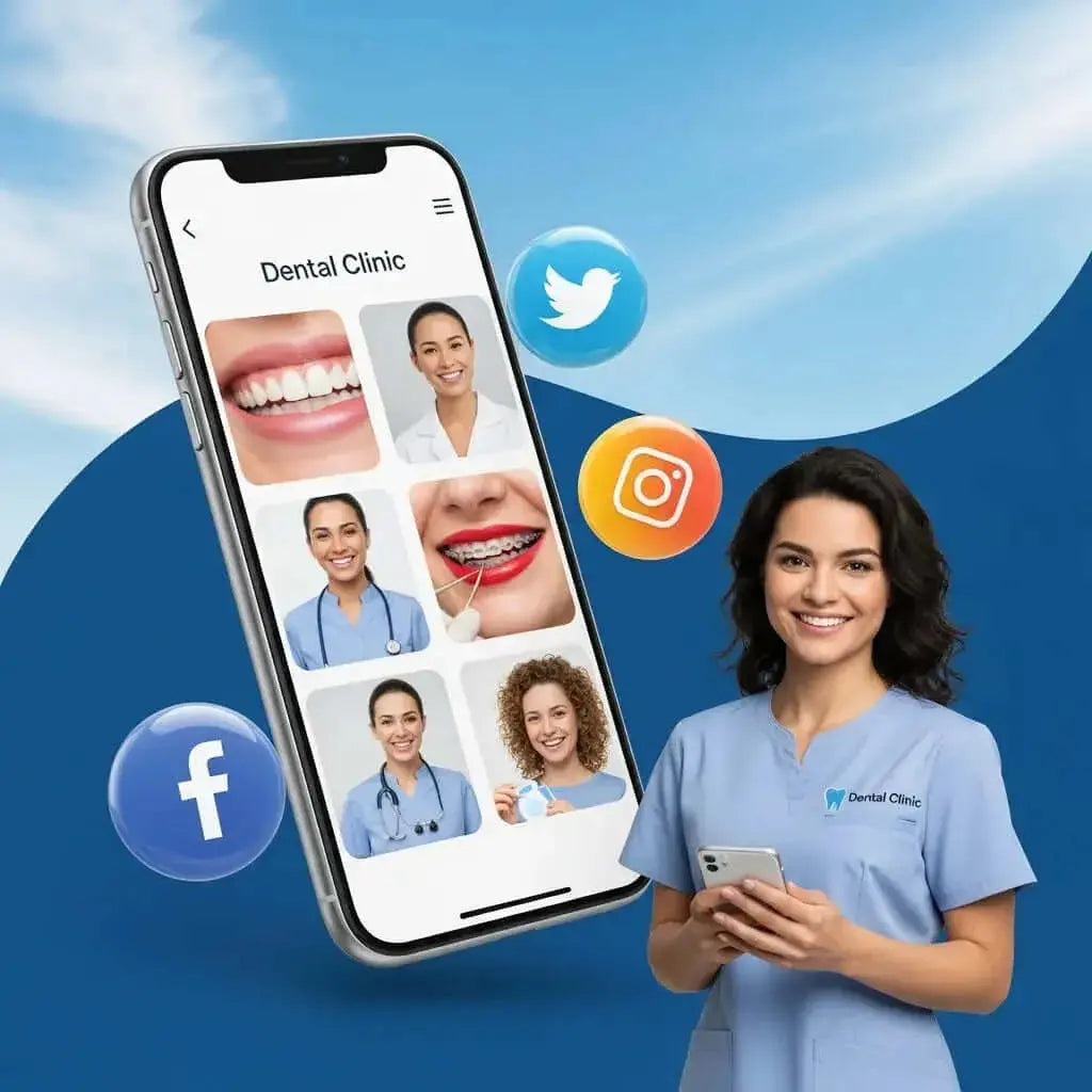 📱 Social Media Management for Dental Clinics - The Smile Inc.