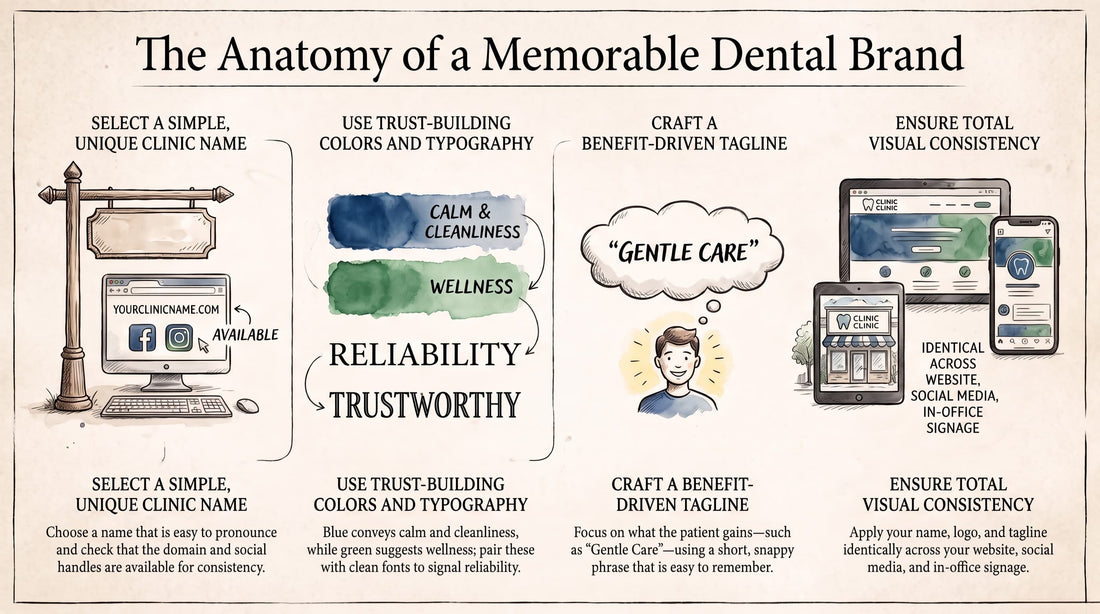 Your Guide to Dental Clinic Branding: Attract More Patients with a Memorable Name, Logo, and Tagline 🦷 The Smile Inc.