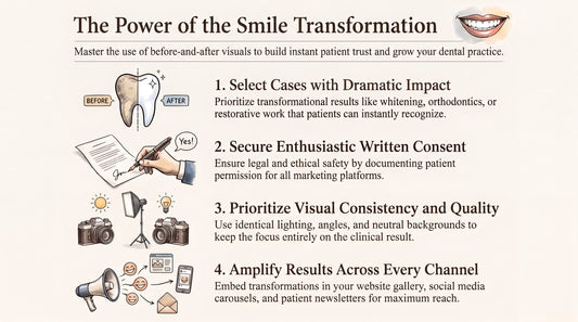 Creating Before-and-After Visuals to Showcase Results: A Guide for Dental Clinics The Smile Inc.