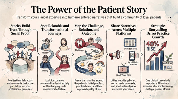 Crafting and Sharing Patient Success Stories: Building Trust and Engagement for Your Dental Clinic