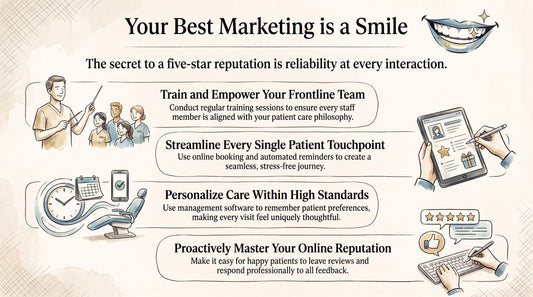 Building a Five-Star Reputation with Consistent Care for Your Dental Clinic