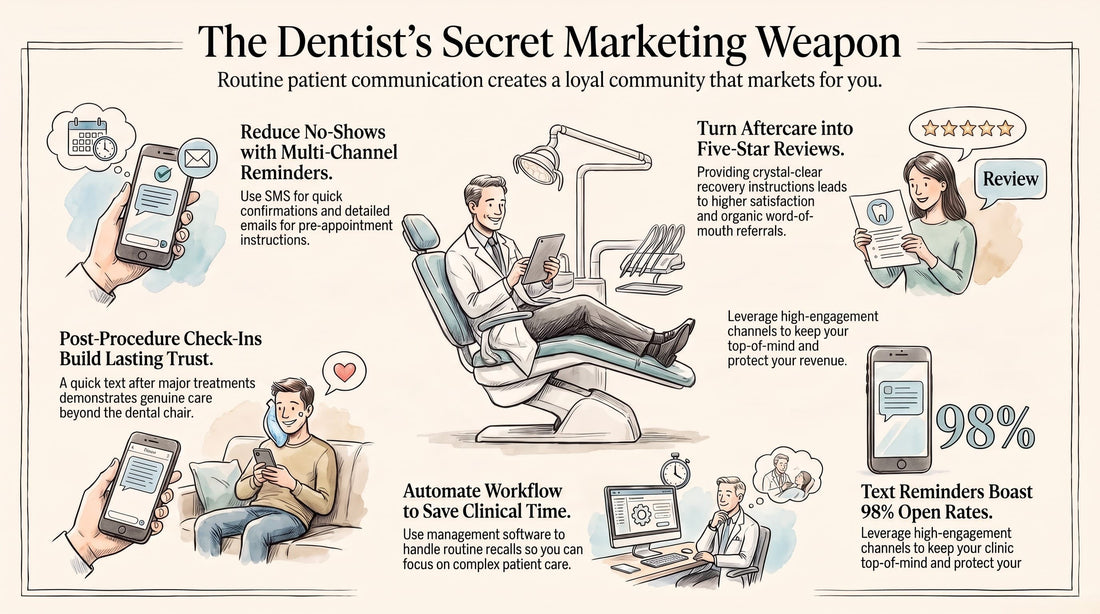 Appointment Reminders, Follow-Ups, and Post-Treatment Care: Enhancing Patient Engagement in Dental Clinics The Smile Inc.
