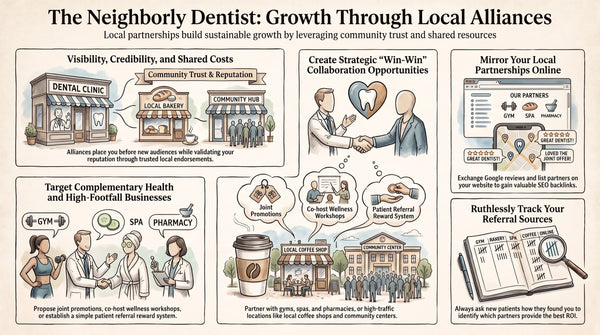 Unlock New Patients: A Dentist's Guide to Local Business Partnerships 🤝