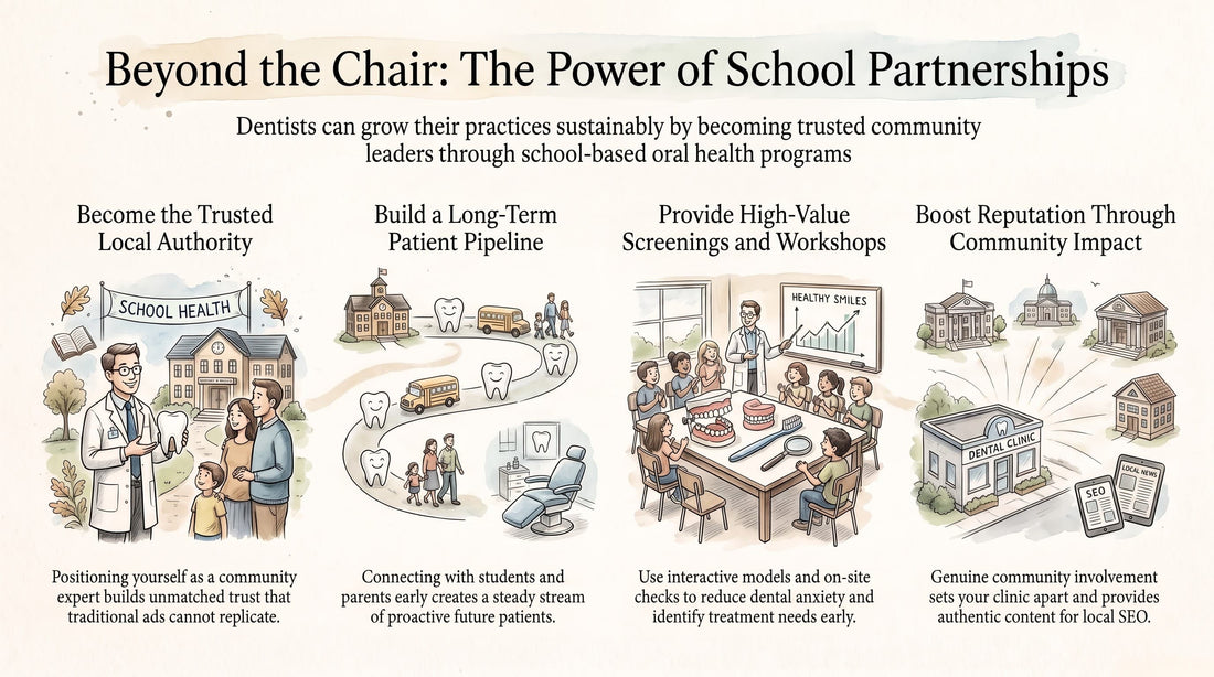 Your Guide to Dental Clinic Marketing Through School Partnerships 🦷 The Smile Inc.