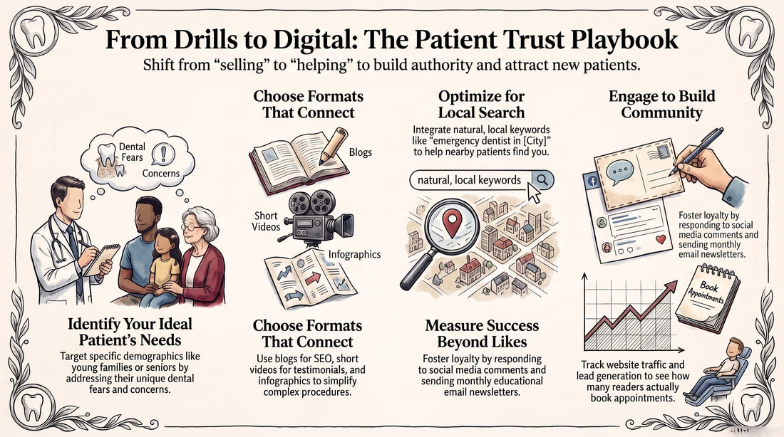 From Drills to Digital: Your 7-Step Guide to Dental Clinic Marketing 🦷 The Smile Inc.
