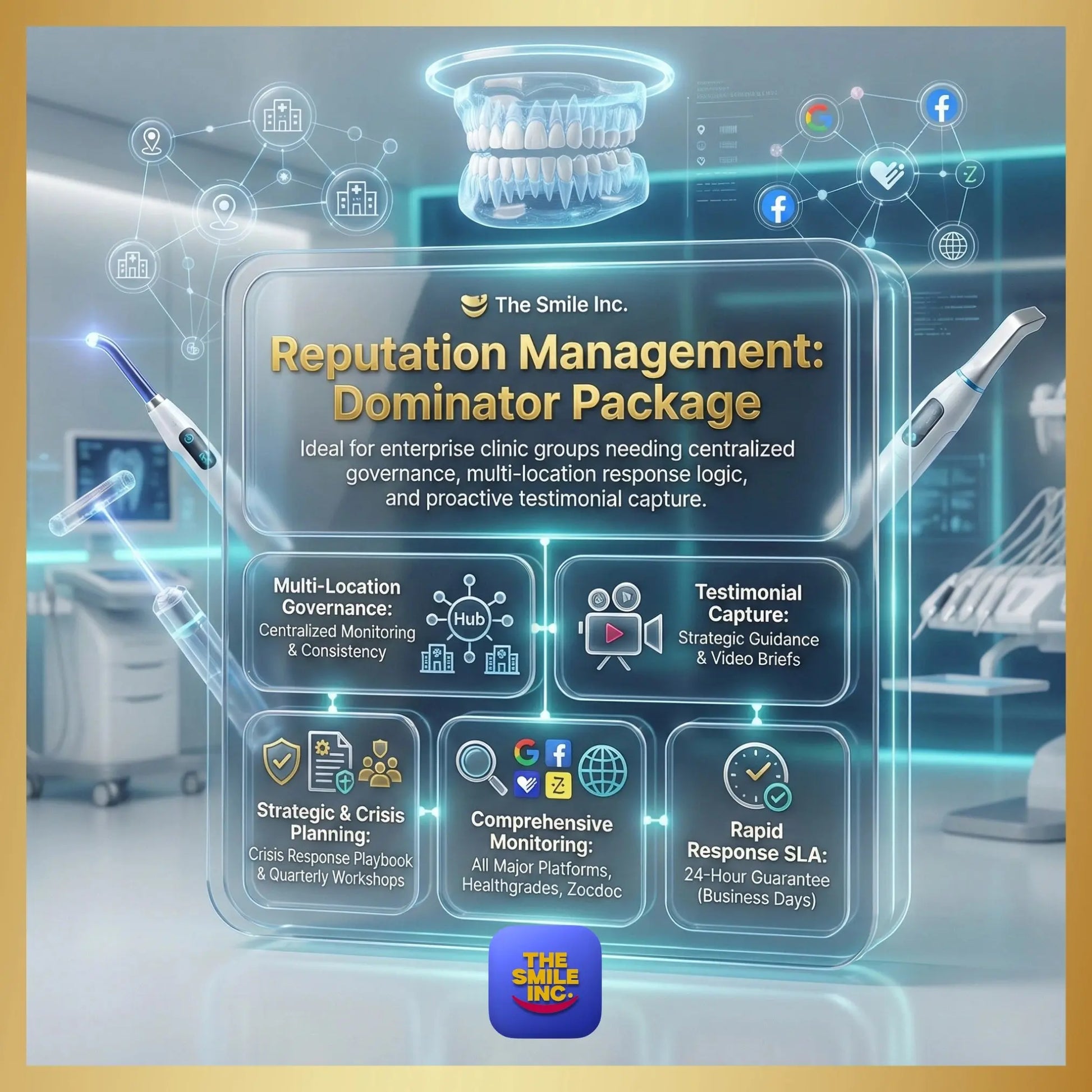 Reputation Management — Dominator - The Smile Inc.