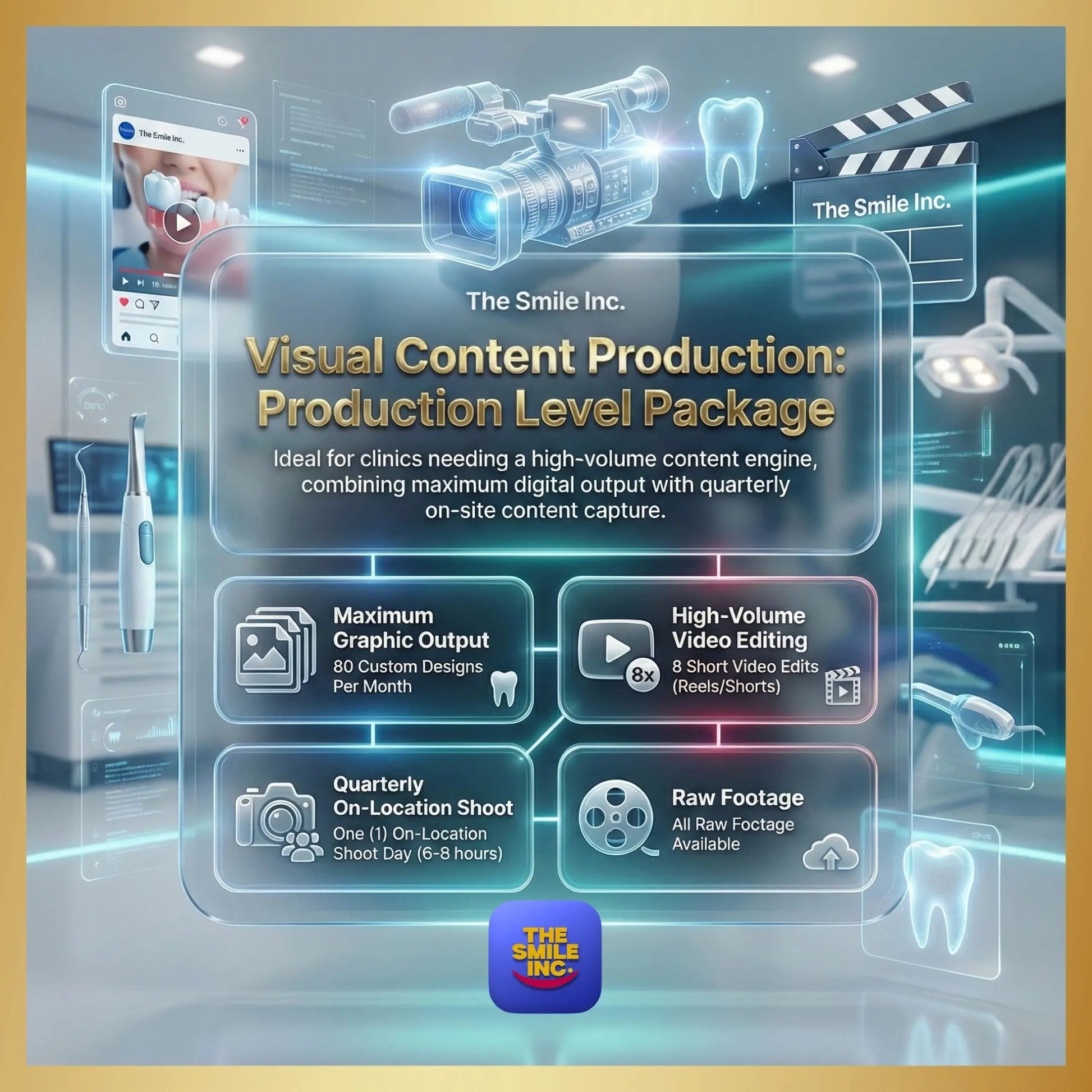 Visual Content Production — Production - The Smile Inc.