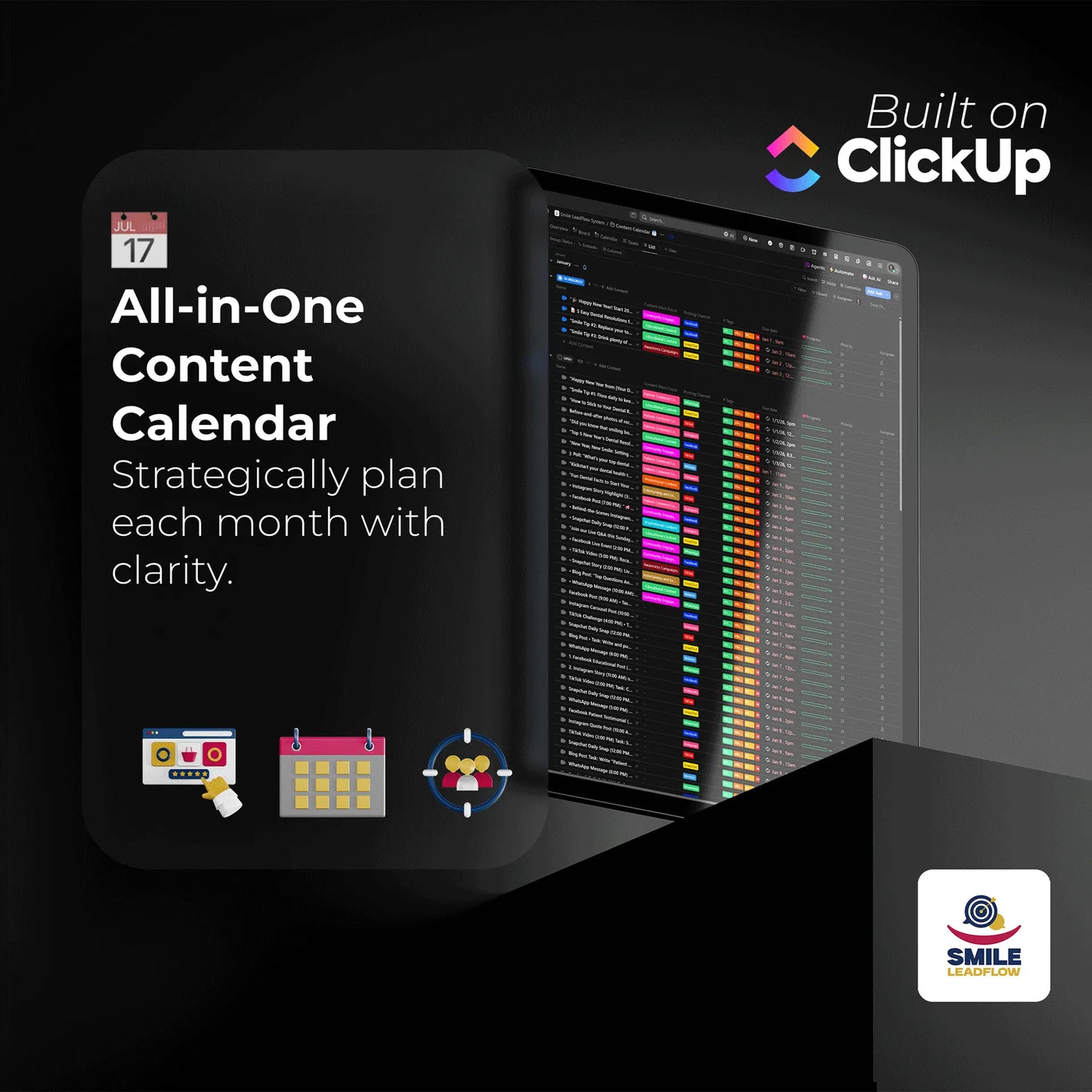 Smile LeadFlow – Your All-in-One Dental Marketing System