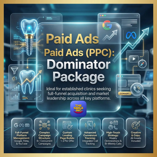 Paid Ads (PPC) — Dominator - The Smile Inc.