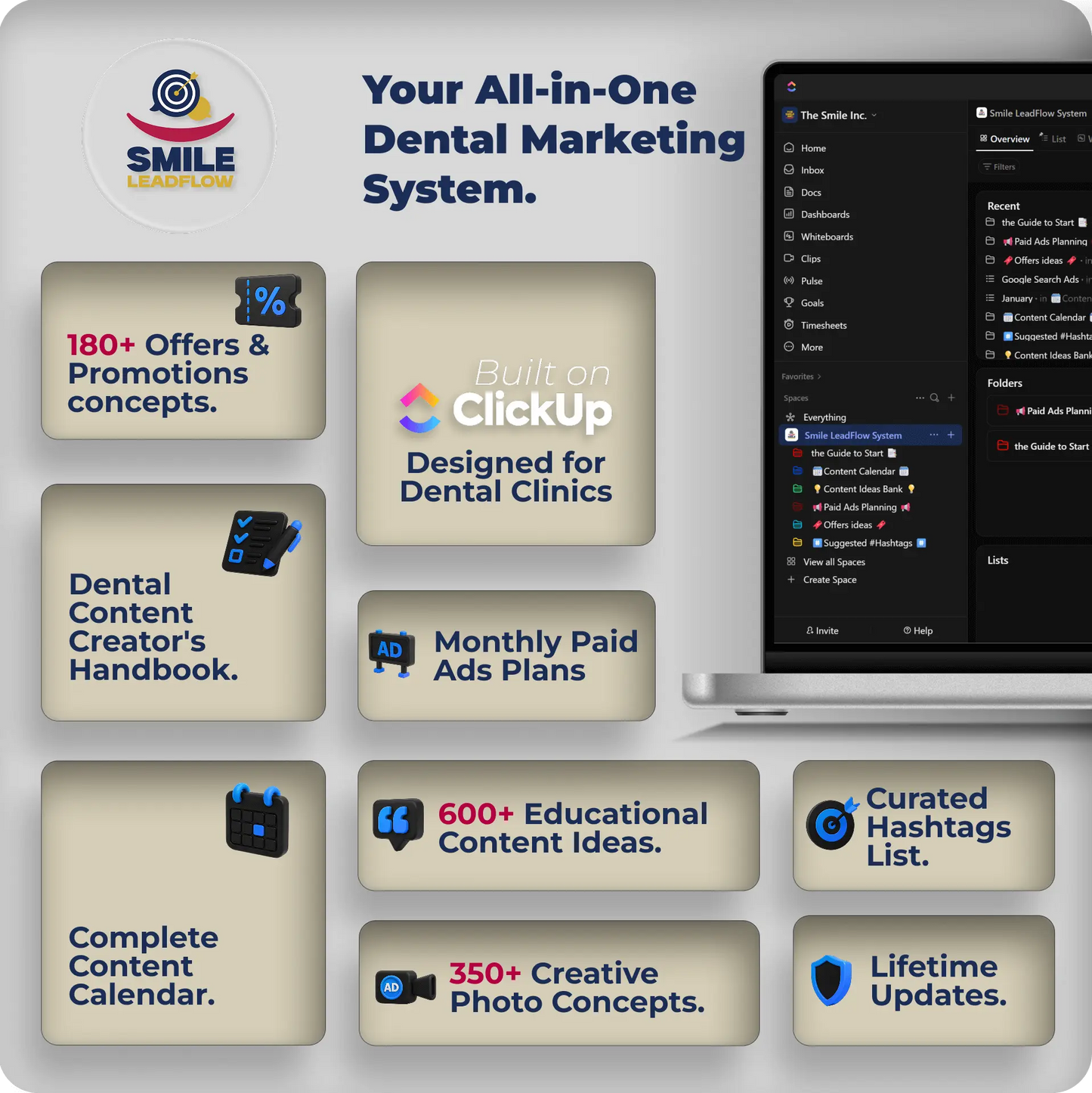 Smile LeadFlow – Your All-in-One Dental Marketing System